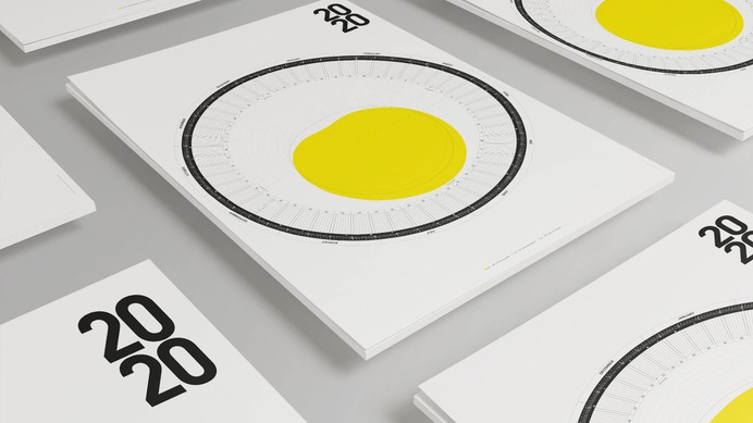 MYCIRCULARCALENDAR 2020, ROUNDMETHOD, Round Circular Calendar