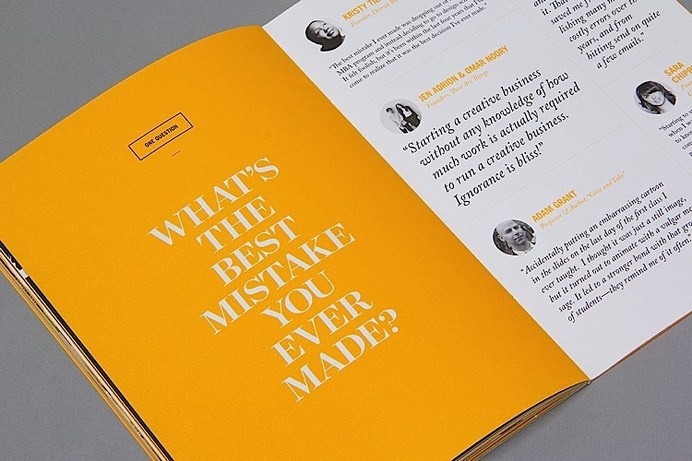 Editorial Design Inspiration: 99U Quarterly Mag No.4 #spread #design #editorial #magazine