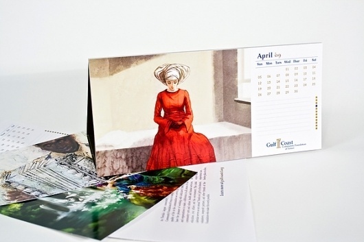 www.jessepenico.com #print #calendar #illustration #desk #art #typography