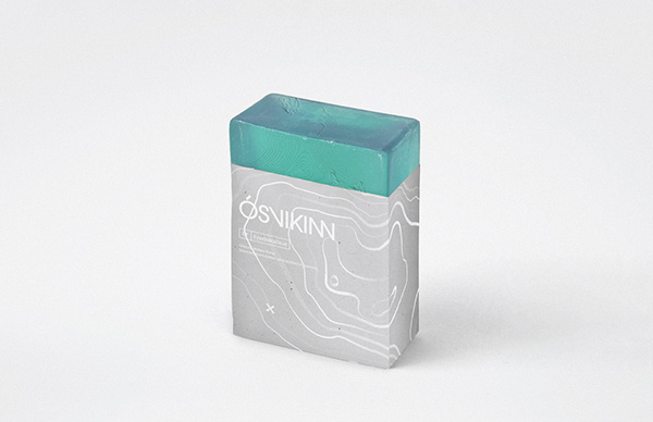 Ã"svikinn on Behance #branding #topo #design #product #soap