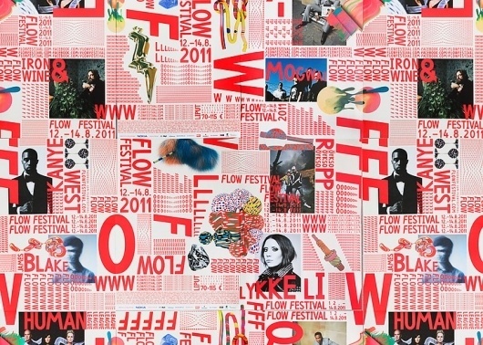 Tsto | Flow Festival 2011 / Bench.li #print #design #graphic #magazine #typography