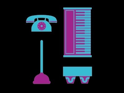 Dribbble - Punch Drunk Love by Richard LaRue #illustration