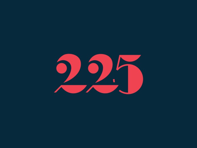 225th Anniversary pt. II knoxville tennessee anniversary 5 2 numbers lettering typography