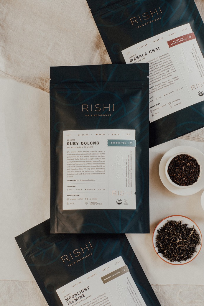 Rishi Tea & Botanicals - Studio MPLS | A Branding & Packaging Design Agency | Minneapolis, MN
