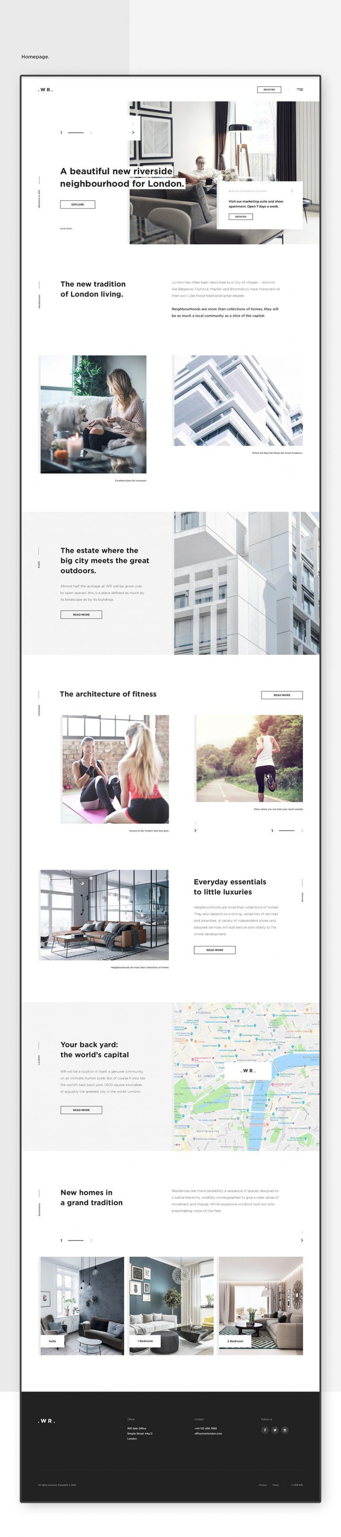 WR. Website project.