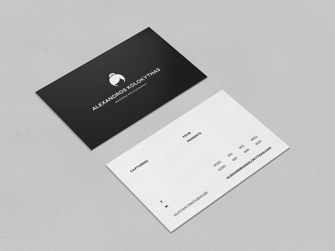 Alexandros Kolokythas - grab . the . eye . | design & visual communication #business #card #photography #identity #logo #wedding
