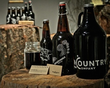 Backcountry Brew Company #packaging #beer #label #bottle