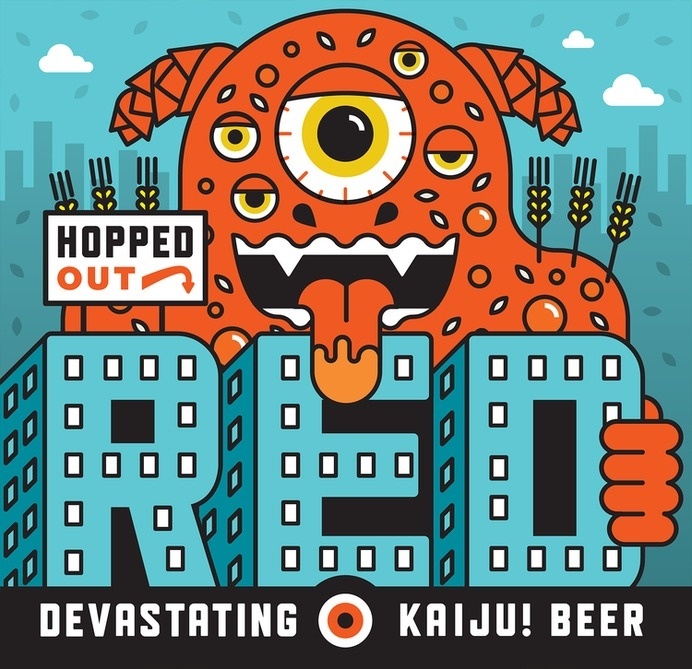 Kaiju Beer #beer #branding