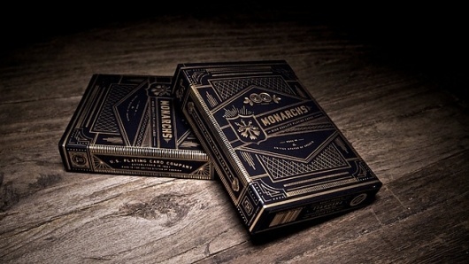 Monarch Playing Cards - theory11.com #monarch #theory #design #playing #11 #illustration #cards #typography