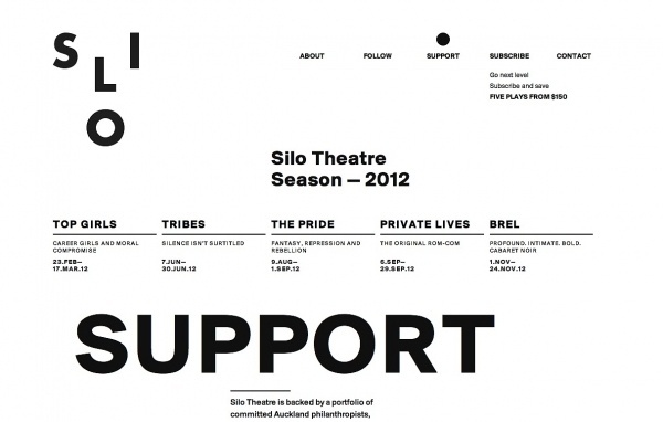 Genue's inspiration flow #web #typography