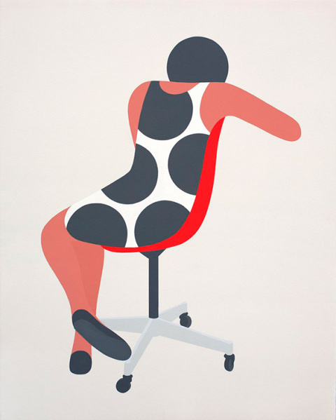 Geoff McFetridge | PICDIT #design #graphic #simple #painting #art