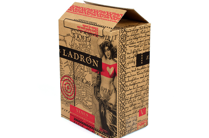 illustration, woman, Ladron, packaging, package, modern, bag, heart