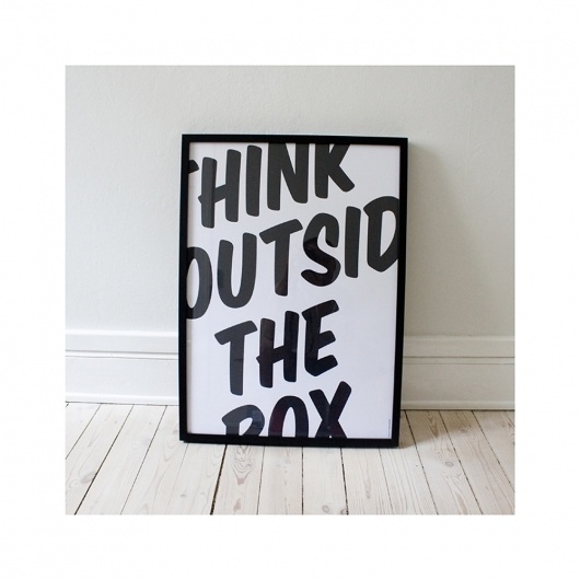 think_1000px_frm.jpg (1000×1000) #inspiration #frame #print #poster #art