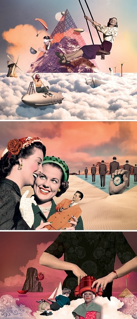 Pablo Pasadas / Avantages magazine / Paris Retro-modern series for an article on overstepping your own limits for Advantages magazine. To en