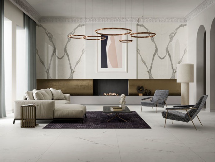 Vanity Ceramic Surfaces Inspired by the Beauty of the Marble - InteriorZine