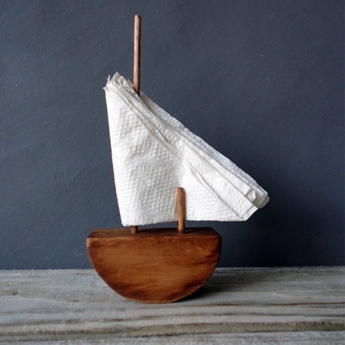 All Things Stylish #sailboat #tissue #design #product #napkin #holder #clever