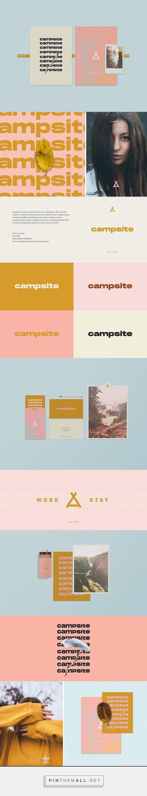 Campsite branding