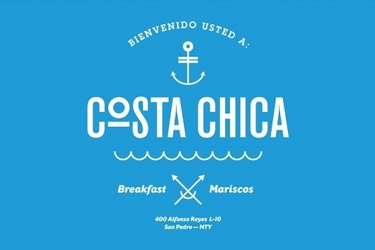 Costa Chica - SAVVY #branding #symbol #identity #logo #typography