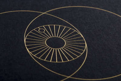 gold leaf #print #paper