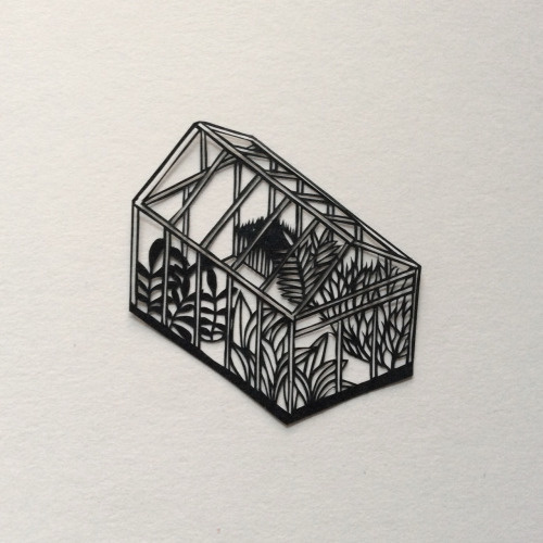 #japanesepaper #papercut Tiny Blades Project by Annyen Lam