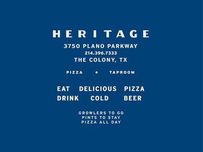 Heritage Pizza Full Lockup