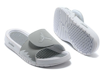 Jordan Hydro 5 Slide Wolf Grey/White Nike Mens Shoes #shoes