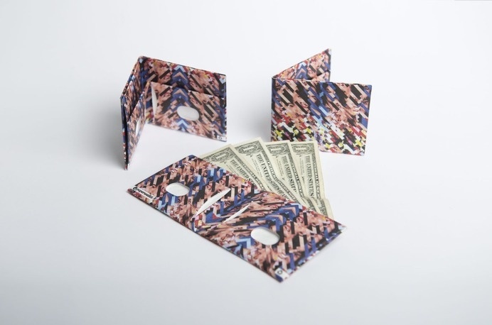 Paperwallet Serie 2 #paperwallet #pattern #paper #wallet