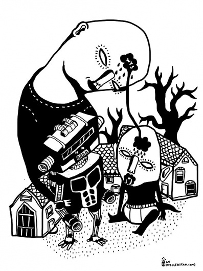 Martin Wollerstam #illustration