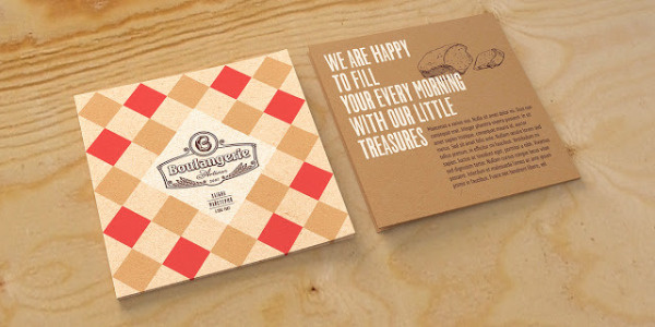 Boulangerie Paper Bags by Tough Slate Design