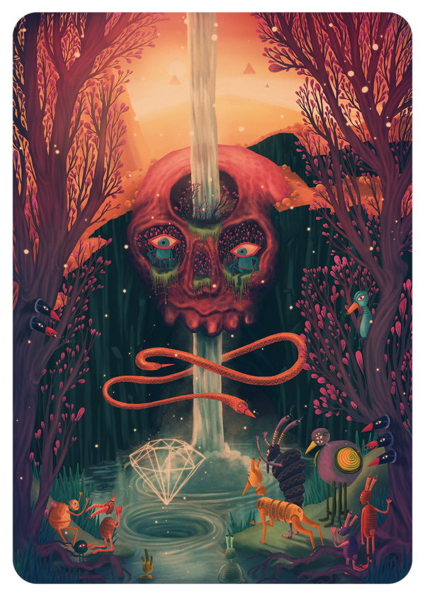 CHAPTER XLIV ECHOES on the Behance Network #illustration #texture