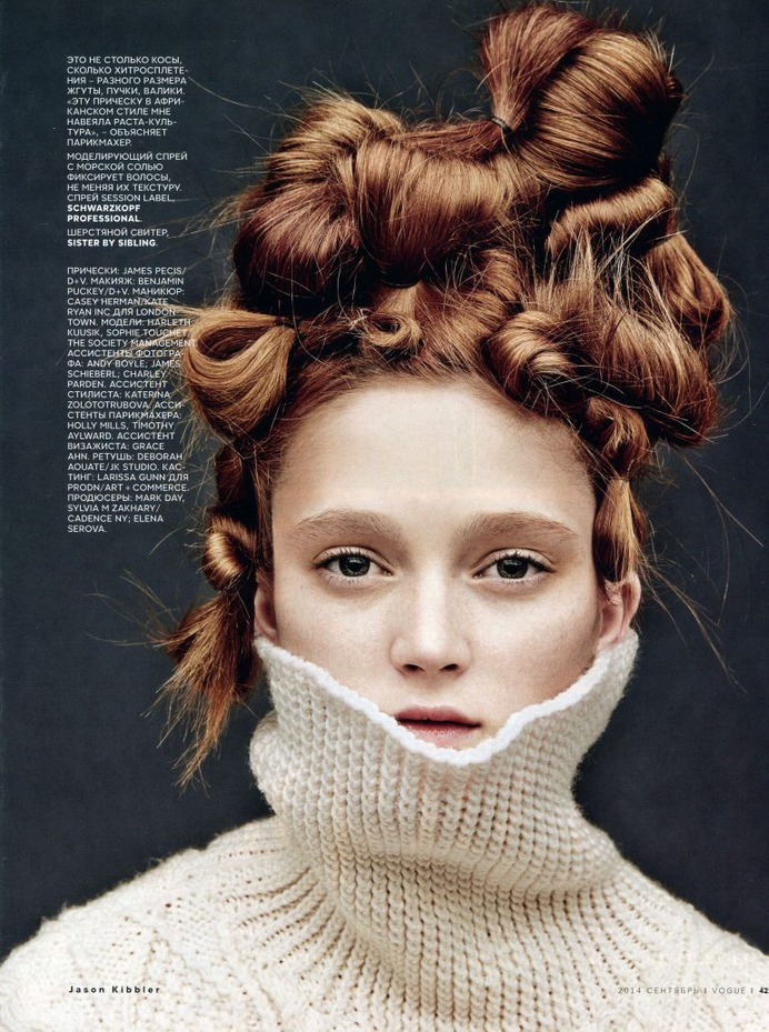 Sophie Touchet Vogue Russia September