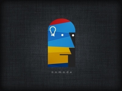 Dribbble - Nomade by Jasvinder Singh #logo #vector #bulf