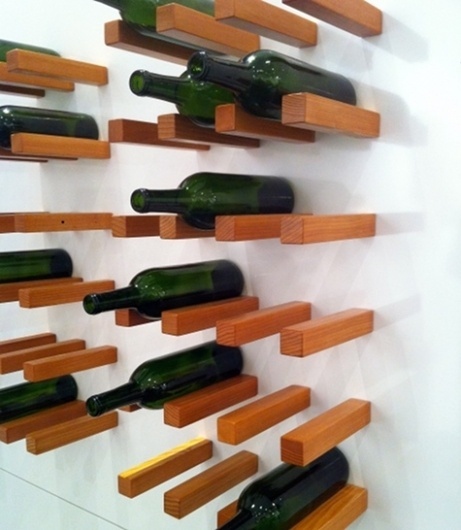 Design*Sponge #rack #interiors #wine