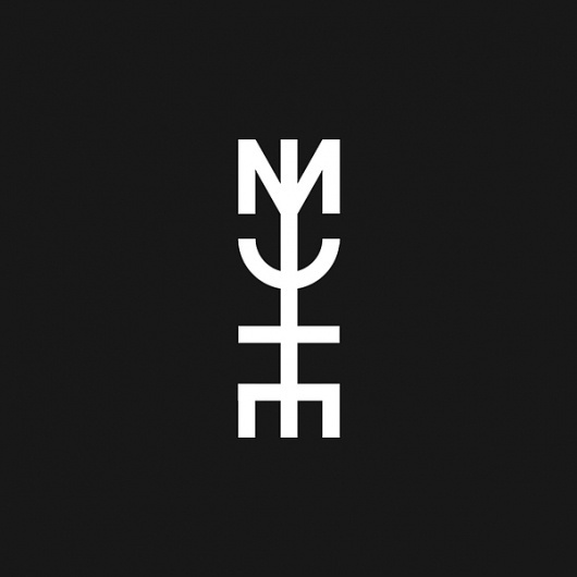 MUTE Identity on the Behance Network #eight #identity #seven #logo #v7p8