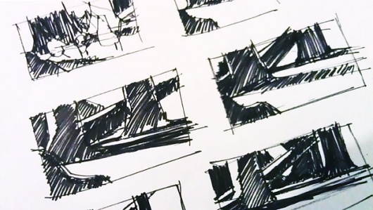 Early Birds | Youpiemonday.com #background #visual #black #developpement #pen #trees #sketch #thumbnails
