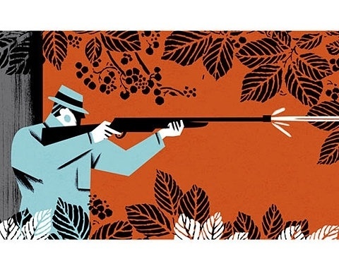 FFFFOUND! | gr-29-3-2010-235934CAZADOR.jpg 500×400 pixels #illustration #vintage #awesome