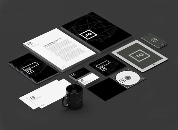 kreujemy.to Brand Identity #identity #white #black #and