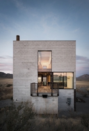 The Pursuit Aesthetic #concrete #balcony #architecture #windows #desert