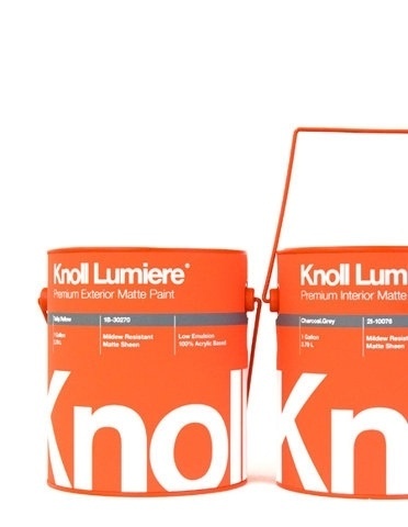 Knoll Paint Cans by Kristín Agnarsdóttir #packaging
