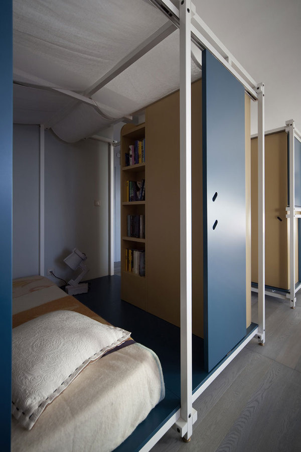 Fun House by UdA Architetti Apartment Renovation in Juan Les Pins, France, via Yellowtrace. #interior #architecture