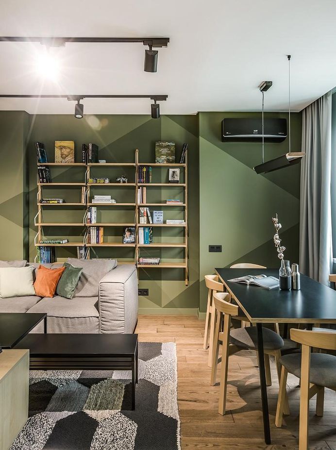 Charming 86 Sqm Apartment in Kiev Designed for a Cinema Fan 6