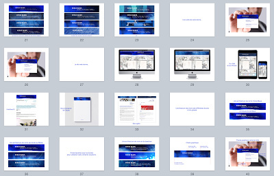 Branding & logotype for the leading design school in Paris. #branding #logotype #Blue #design school #Design guidelines #manual #visual comm