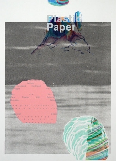 Plastic Paper — Sonnenzimmer #design #graphic #poster #plastic #paper #typography