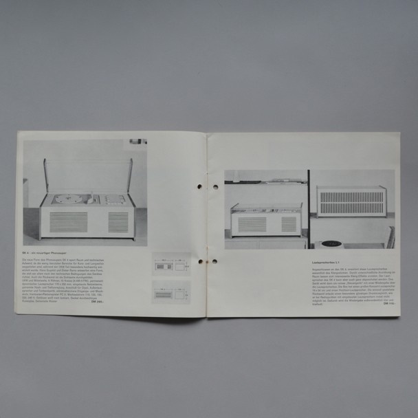 Braun Radio- Phono- und Fernsehgerate pamphlet 1959 via www.dasprogramm.org
