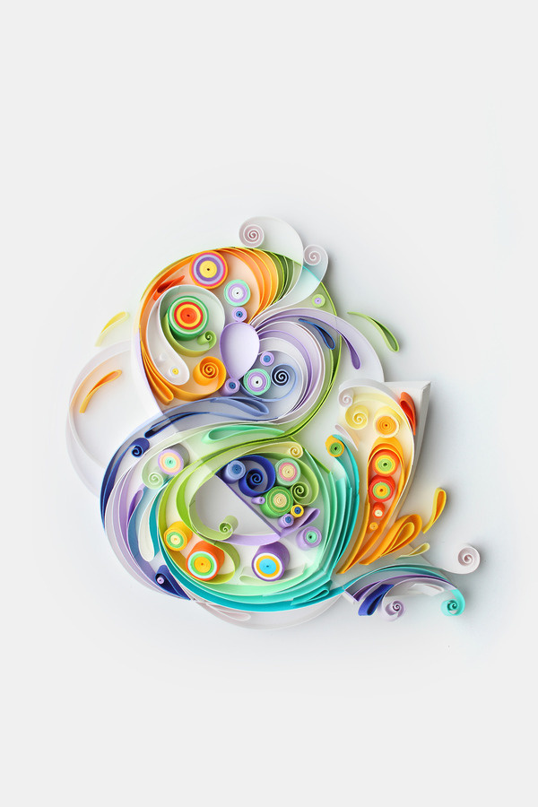 The New Republic Ampersand - Yulia Brodskaya #republic #yulia #brodskaya #the #ampersand #craft #paper #magazine #new