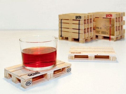designboom shop: new product - palette coasters #coasters