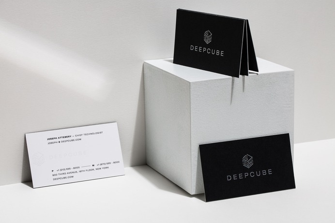 DeepCube Branding - Mindsparkle Mag DeepCube is a deep learning company building technologies on the cutting edge of artificial intelligence that wanted an identity that spoke to their expertise without exposing the details of their approach. #logo #photography #identity #branding #design #color #photography #graphic #design #gallery #blog #project #mindsparkle #mag #beautiful #portfolio #designer