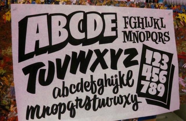 Dads Paper Signs — Casual Script