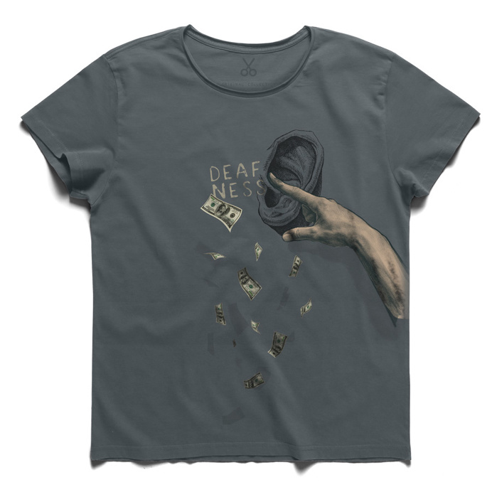 #deafness #smokeblue #tee #tshirt #ear #money #deafness #hand #dollar #capitalism