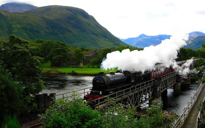 Vintage Steam Locomotive